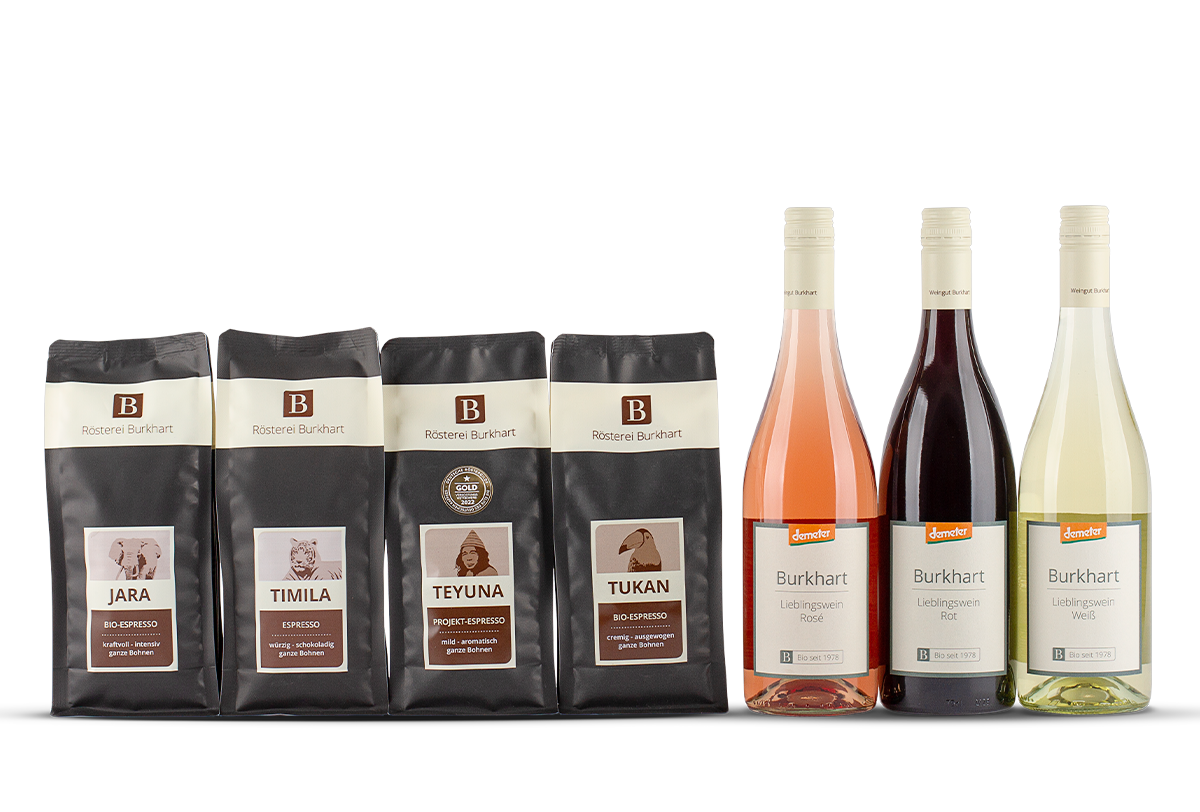 Probierpaket Espresso + Wein