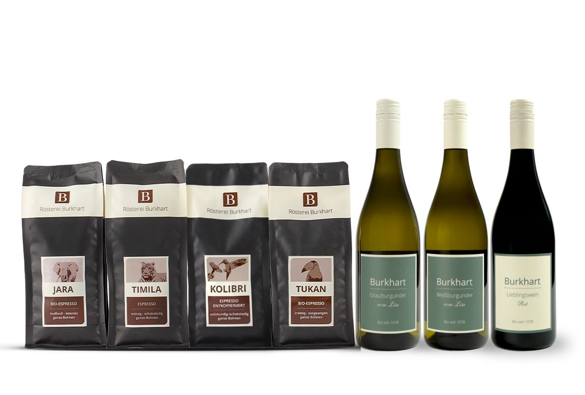 Probierpaket Espresso + Wein